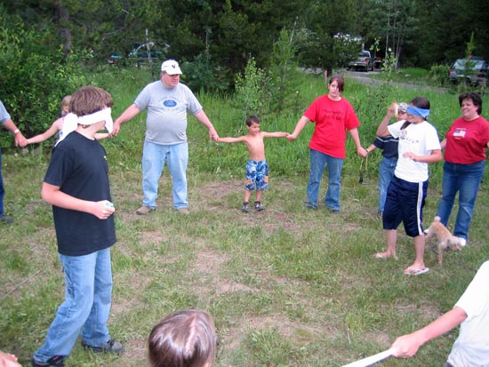2006 family reunion in Yellowstone National Park